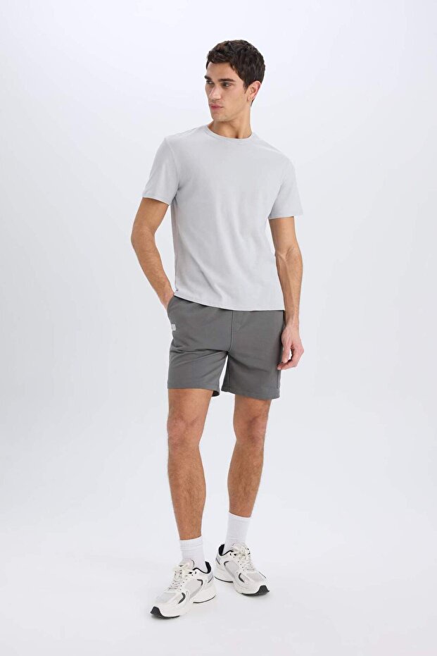 Defactofit Nba Brooklyn Nets Standard Fit Sportsman Short Leg Shorts D8620Ax25Sp