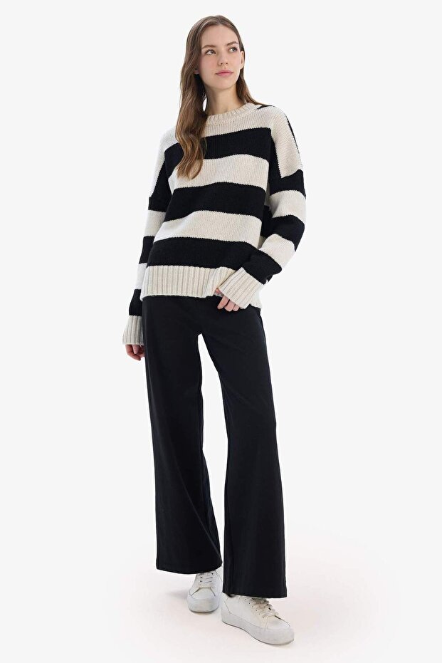 Wide Leg Standart Boy Basıc Eşofman Altı E7952AX25SP - 2