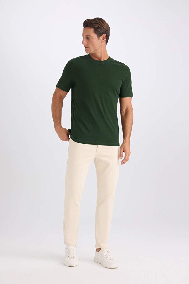 %100 Pamuk Basic Tişört V7699AZ25SP - 2