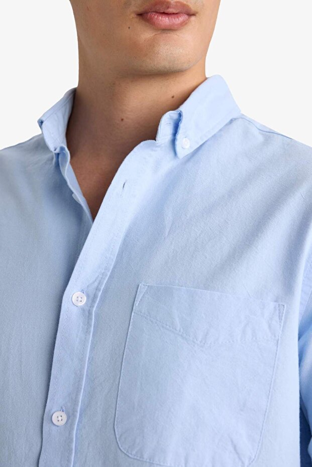 100% Cotton Basic Shirt A8028Ax25Sp - 5