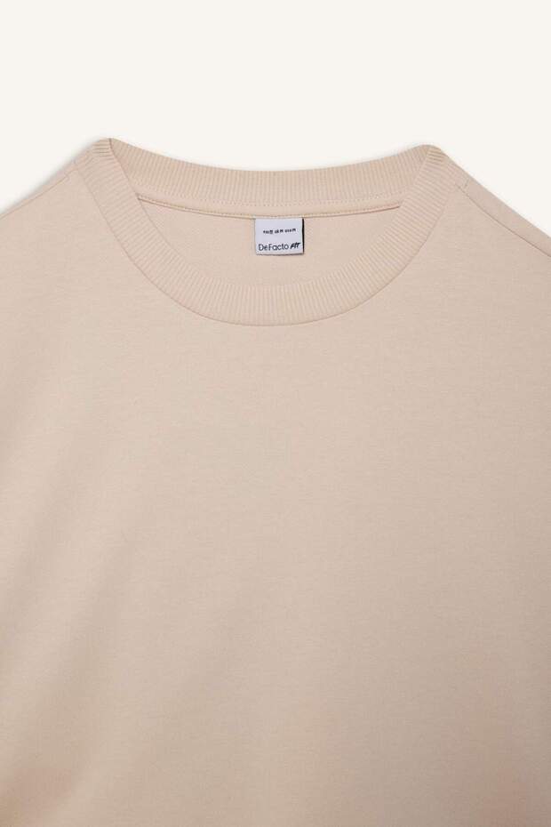 Basic Sportler-Sweatshirt D7119AX25SP - 8