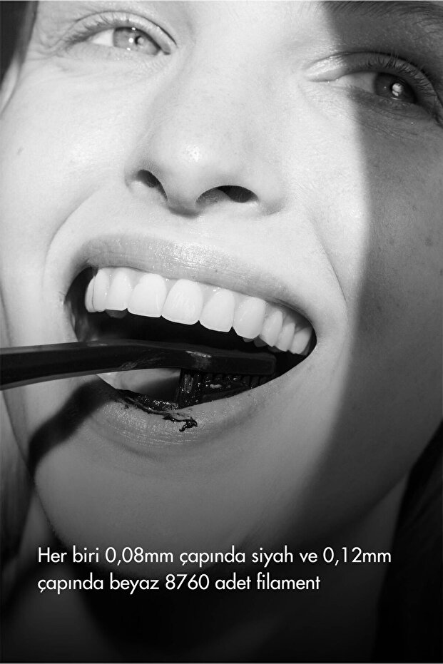 Black is White 2'li Diş Fırçası - 6