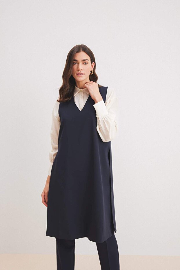 Basıc Uzun Cepli Süveter E1340AX25SP - 1