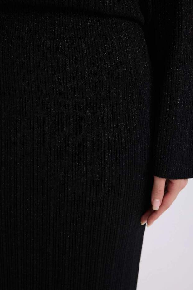 Basıc Maxi Triko Etek E0936AX24WN - 5