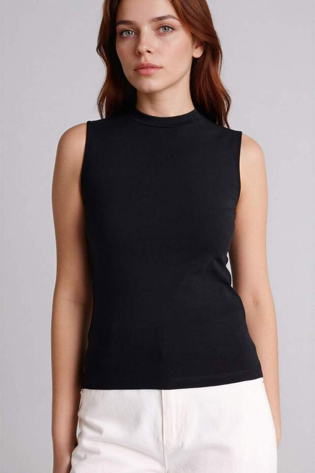 Basıc Siyah Atlet D4894AX24WN - 1