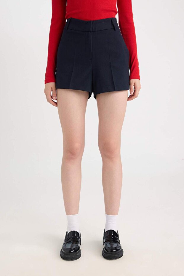 Slım Fıt Normal Bel Basıc Şort D5250AX24AU - 4