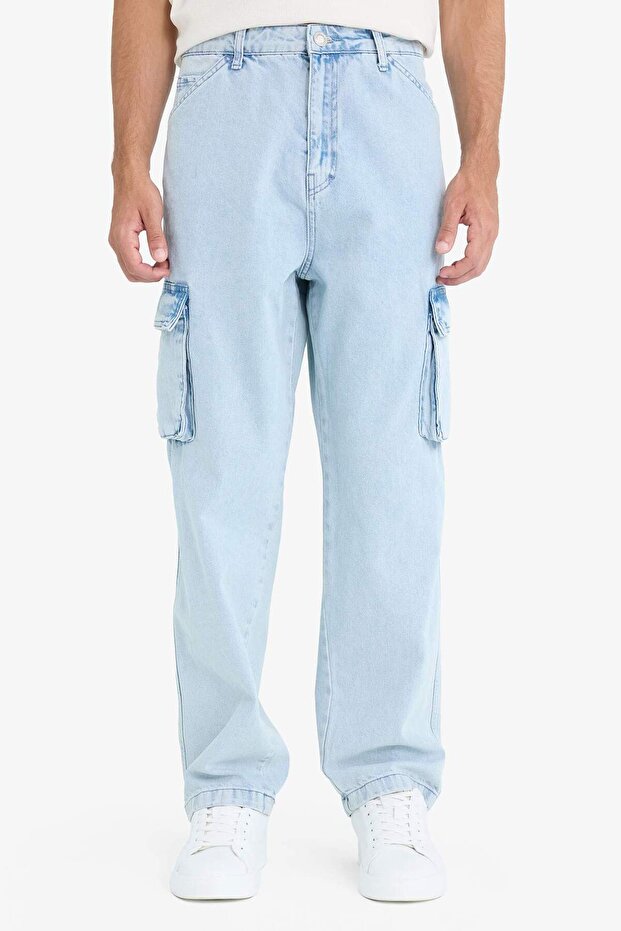Baggy Fit Wide Fit Regular Waist Wide Leg Jean Pants C7376Ax24Au