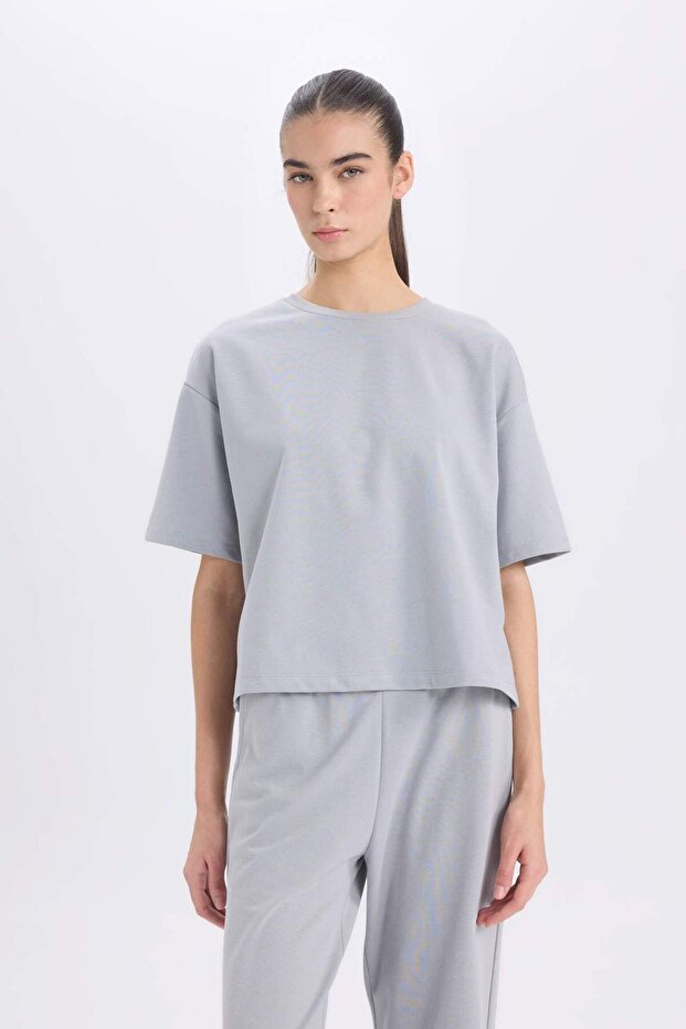 Relax Fit Basıc Tişört C7630AX24AU - 3