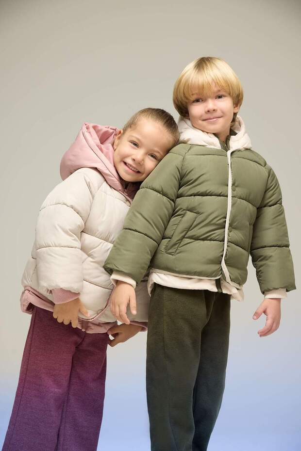 Water Repellent Waterproof Multi Color Pockets Inflatable Coat Baby Boy C3462A524Wn