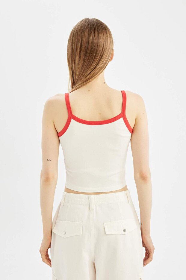 Cool Fitted Printed Modal Undershirt D1381Ax24Sm - 5