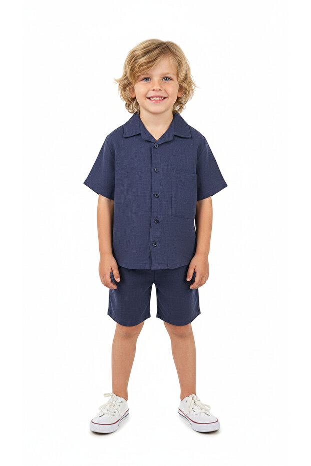 Keten Şortlu Takim - 1