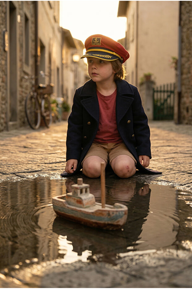 قبعة كابتن للأطفال - 3