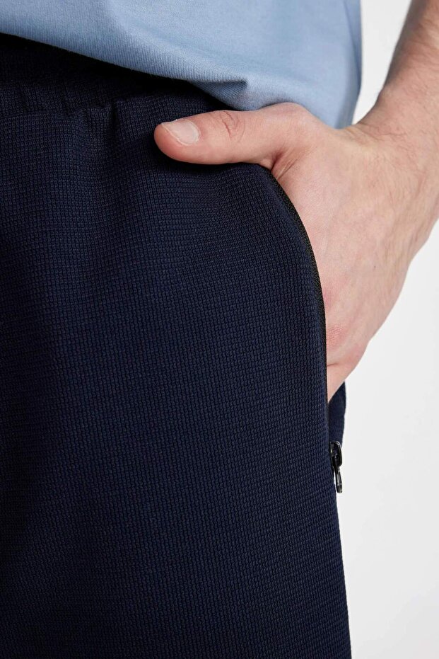 Regular Fit Düz Paça Cepli Basic Düz Şort B8792AX24SM - 6