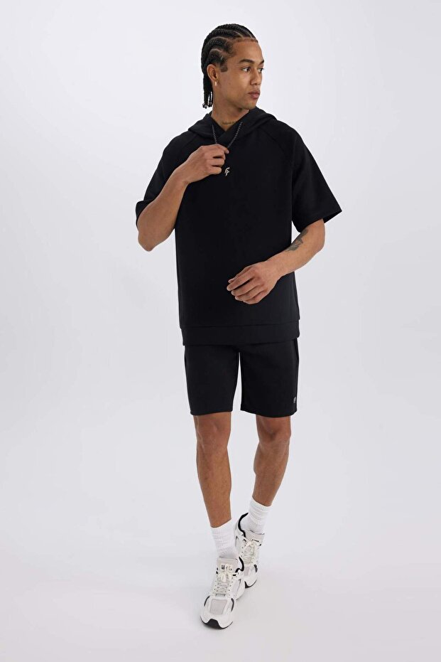 DeFactoFit Short Leg Skuba Diver Fabric Shorts C5902AX24SM