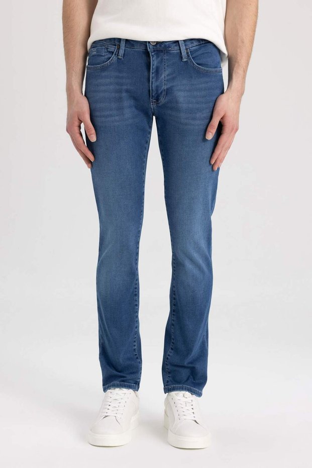 Pedro Slim Fit Narrow Fit Regular Waist Narrow Leg Jean Trousers C5683AX24SM