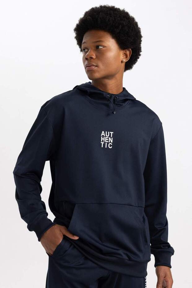 Fit Nba Miami Heat Oversize Fit Stand Collar Thick Sweatshirt