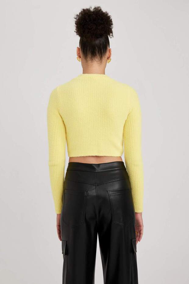 Coool Regular Fit Strickpullover mit Rundhalsausschnitt A2013AX23WN - 7