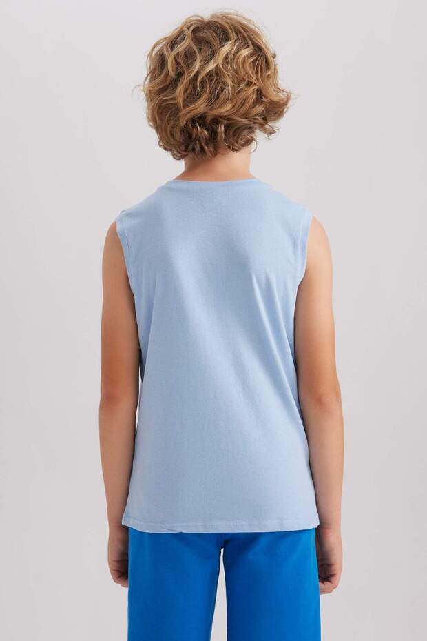 Crew Neck Basic Undershirt for Boys B0669A8Ns - 7