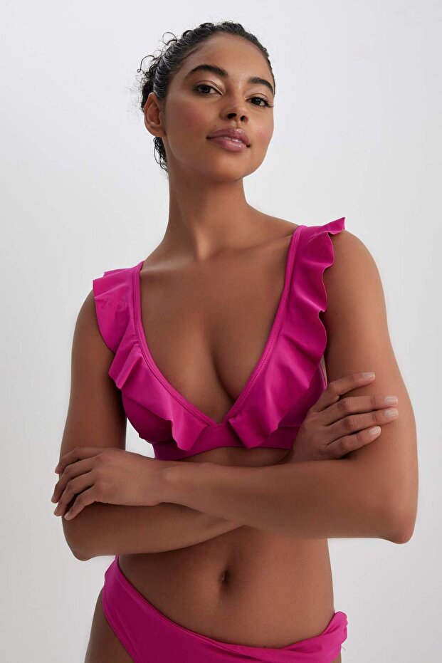 Regular Fit Bikini Top Z4283Az23Sm