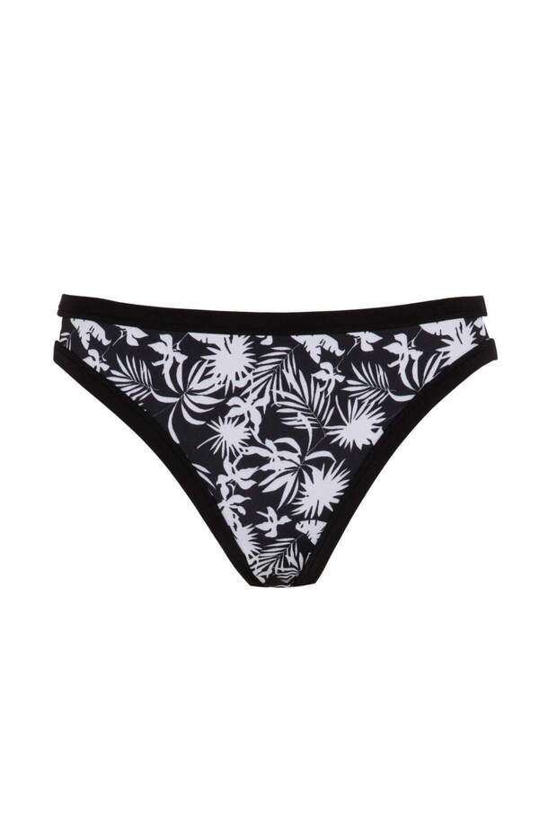 Defactofit Surfer Waist Elastic Detail Bikini Bottom Z9366Az23Hs