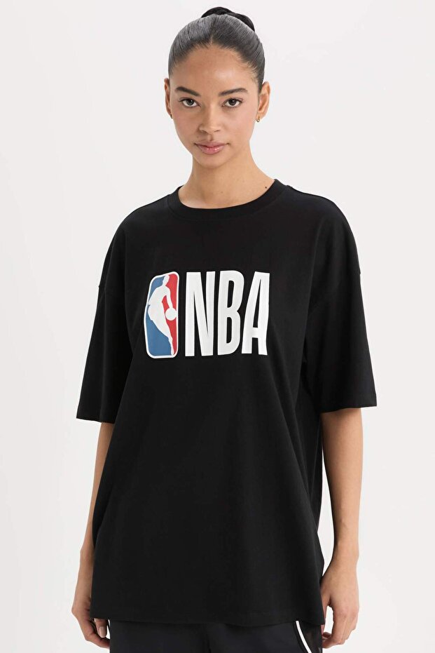 Fit Nba Boxy Fit Short Sleeve 100% Cotton T-Shirt Z9313az23sp