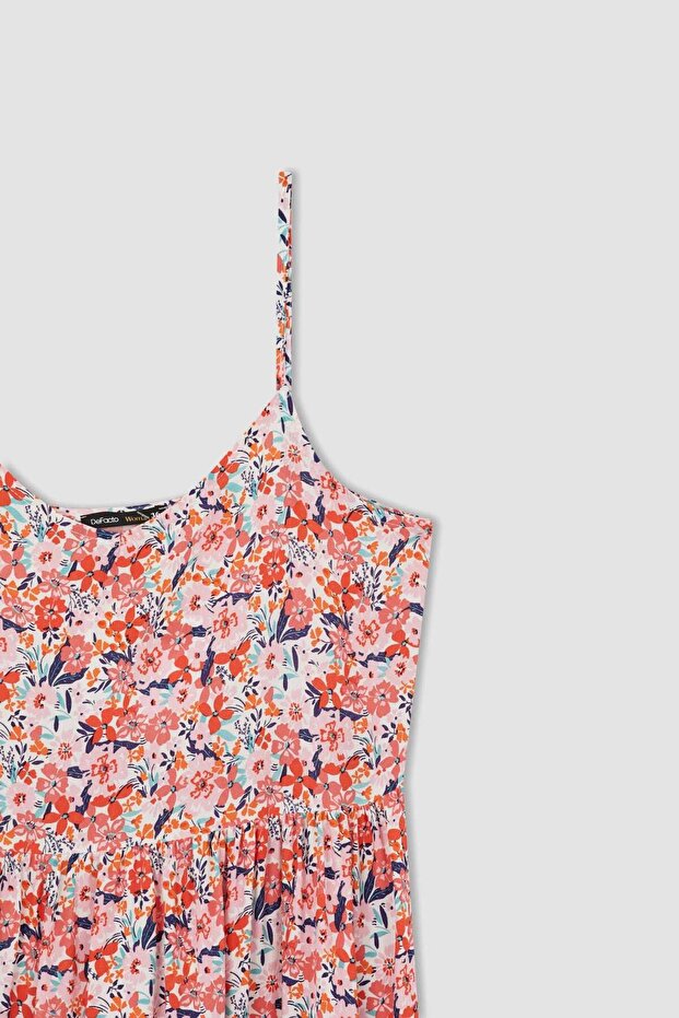 Mini Kısa Kollu Elbise - 7