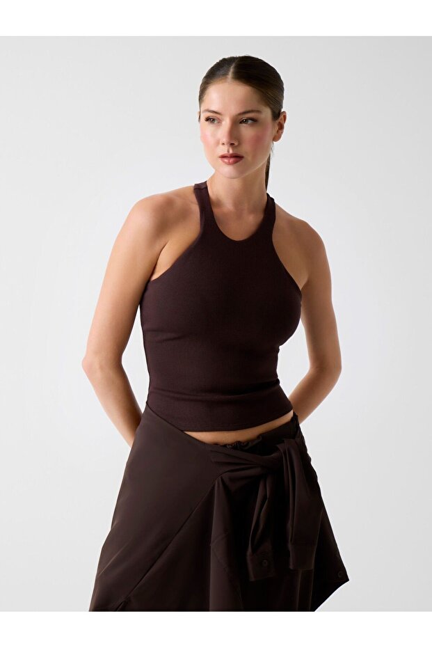 Rib bra tank