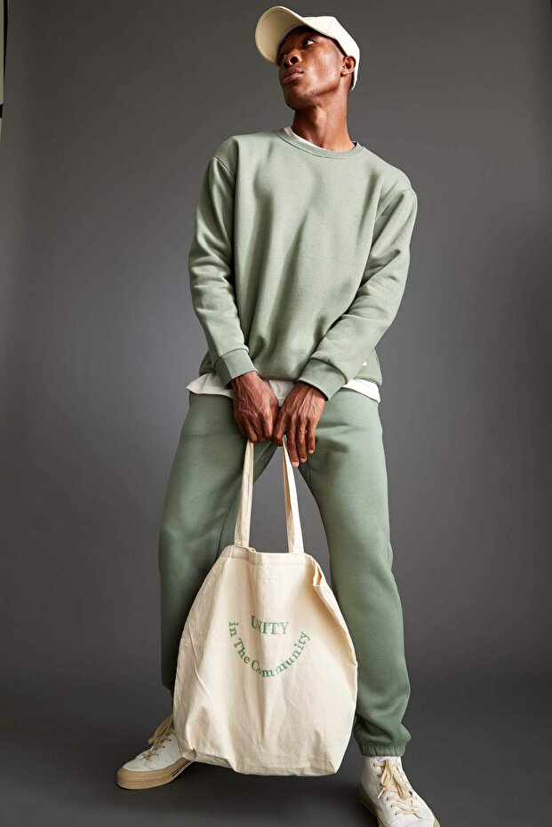 Regular Fit Basic Jogger Sweatpants U7438AZNS - 1