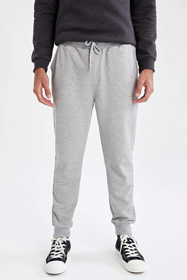 εφαρμοστό Basic Παντελόνι jogger Φόρμα Αθλητική T8059AZ21AU - 3