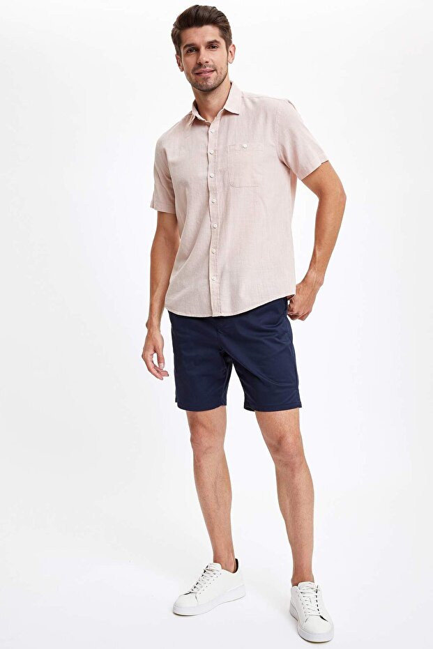 Сорочка з коротким рукавом стандартного крою M9432AZ20SM - 2