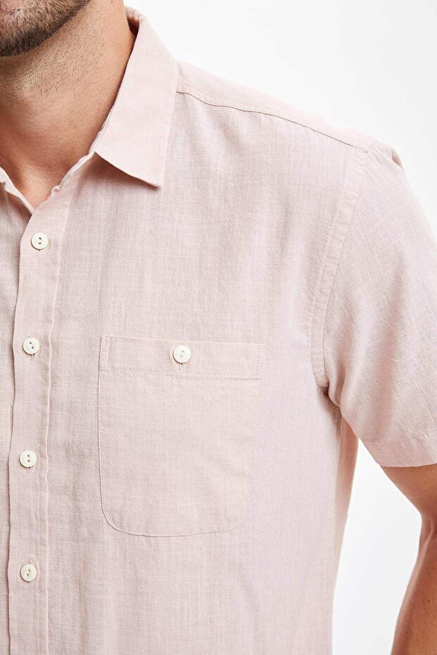 Сорочка з коротким рукавом стандартного крою M9432AZ20SM - 3