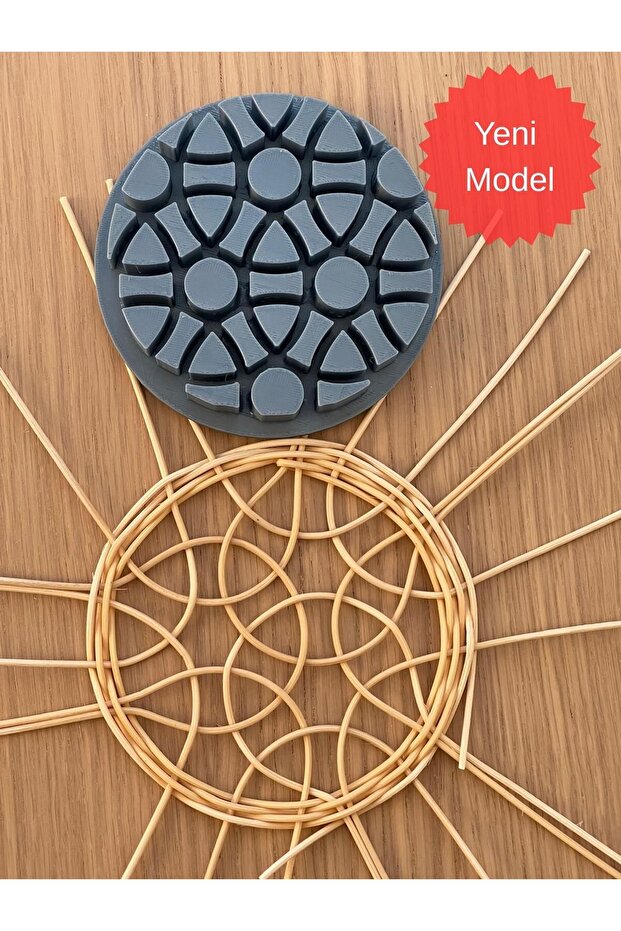 Rattan Örme Kalıbı, Şablon, Pattern, Template Model No -26