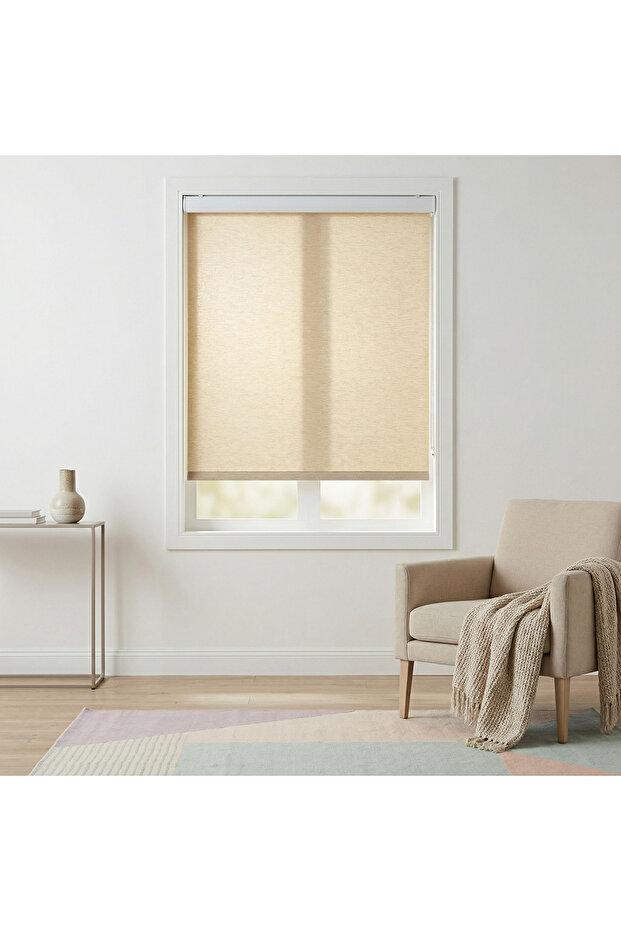 Stor Perde Eko Bej 80*200 - 4