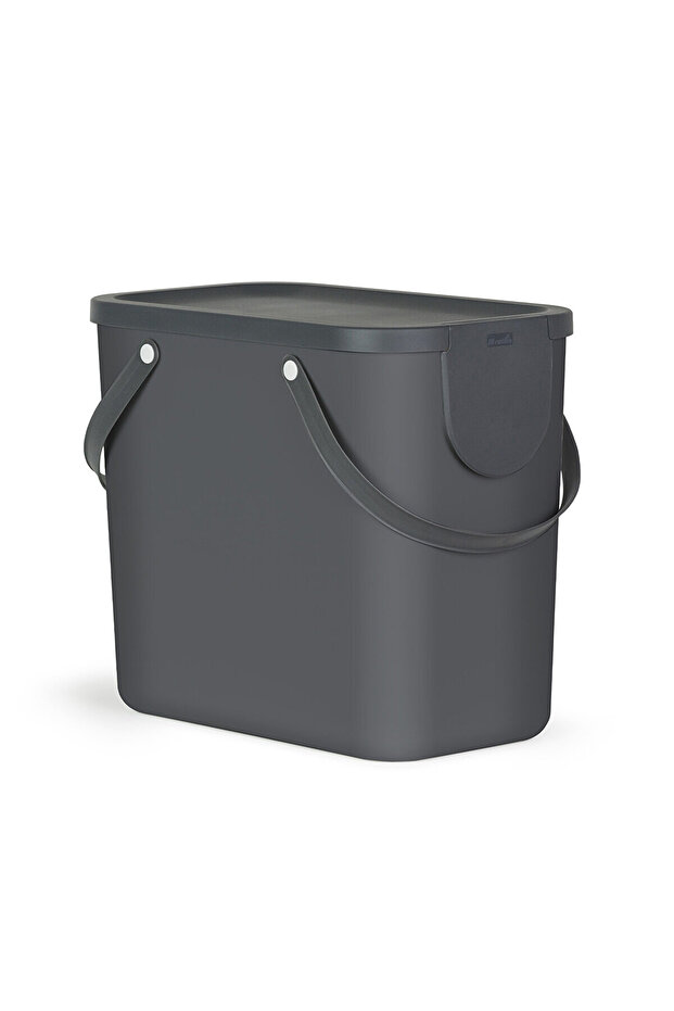Albula Çöp Kovası Antrasit 25 lt - 1