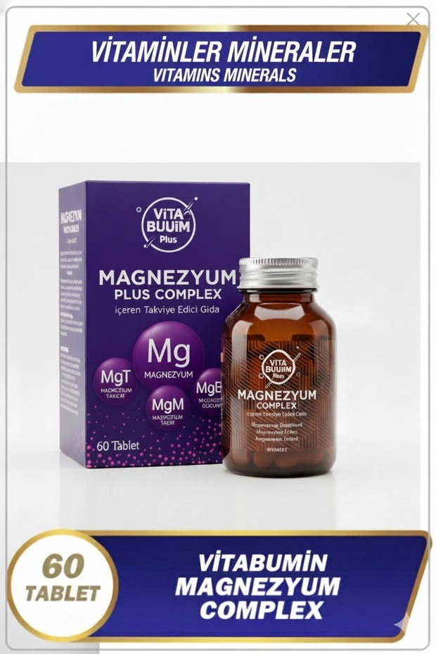 Magnezyum 60 Tablet