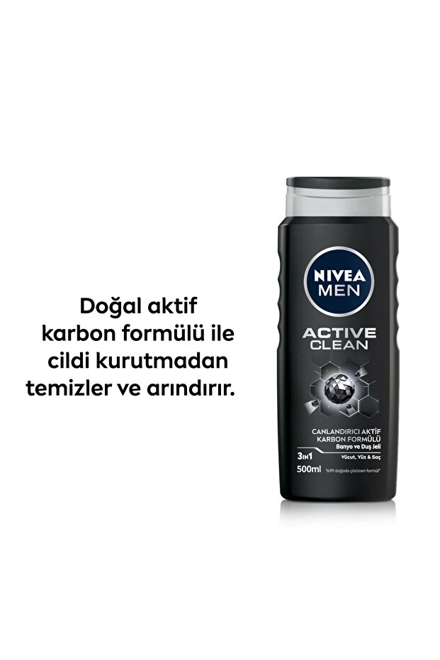 Duş Jeli Men Deep Clean 500 ml - 4