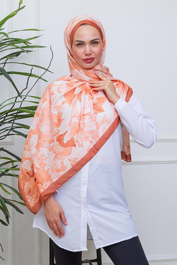 Unique Watercolor Floral Print Digital Soft Shawl