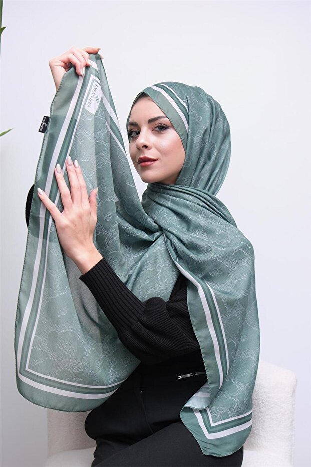 Leopard Patterned Digital Soft Shawl - 2