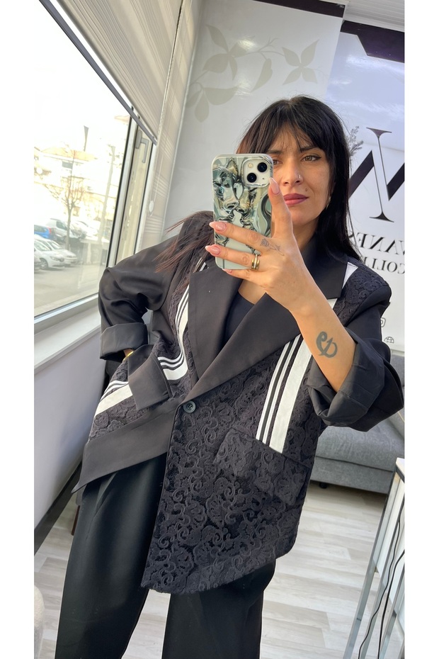 Tasarım blazer ceket - 1