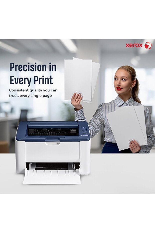 Phaser 3020 Monochrome Laser Printer USB WiFi - 2