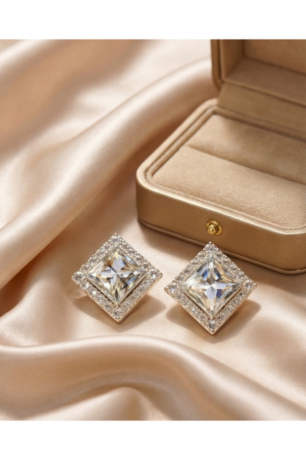Gold Kate Stone Earrings
