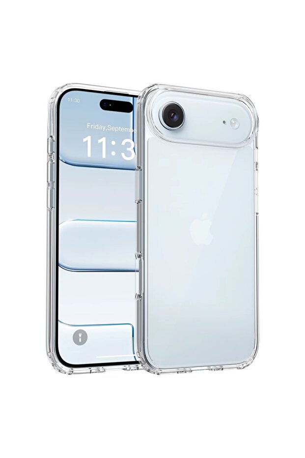 Anti-Scratch Clear Phone Case for iPhone 17 Air Case Transparent Mobile