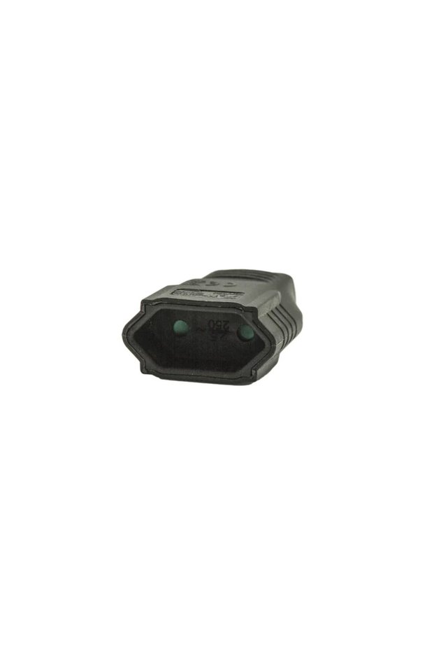 Flat coupler 2.5A, black