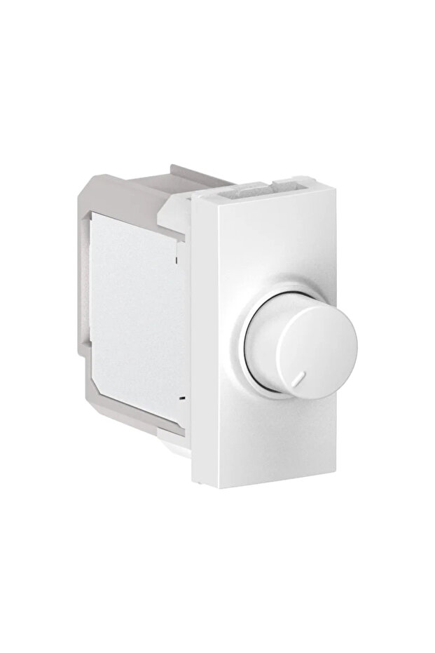 Variator simplu Himel, modular, IP20, alb - 1