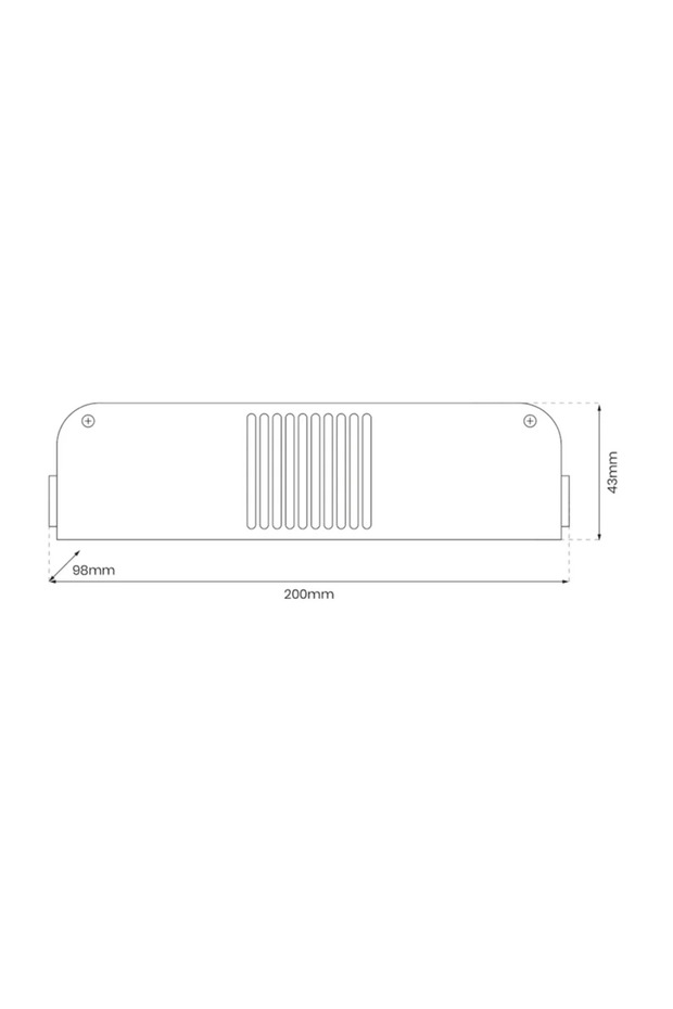 Transformator LED, 150 W, 24V, IP20 - 5