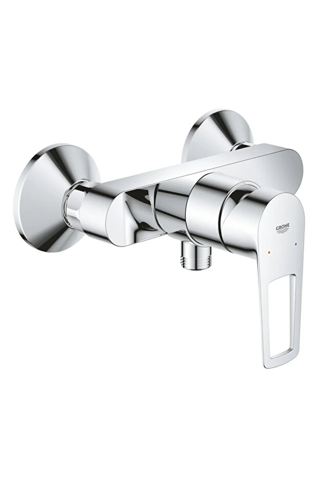 Baterie dus Grohe Loop, monocomanda, crom - 1
