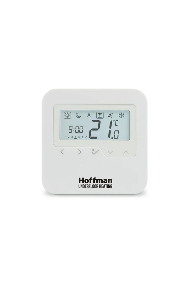 Hoffman programmable wired thermostat for underfloor heating