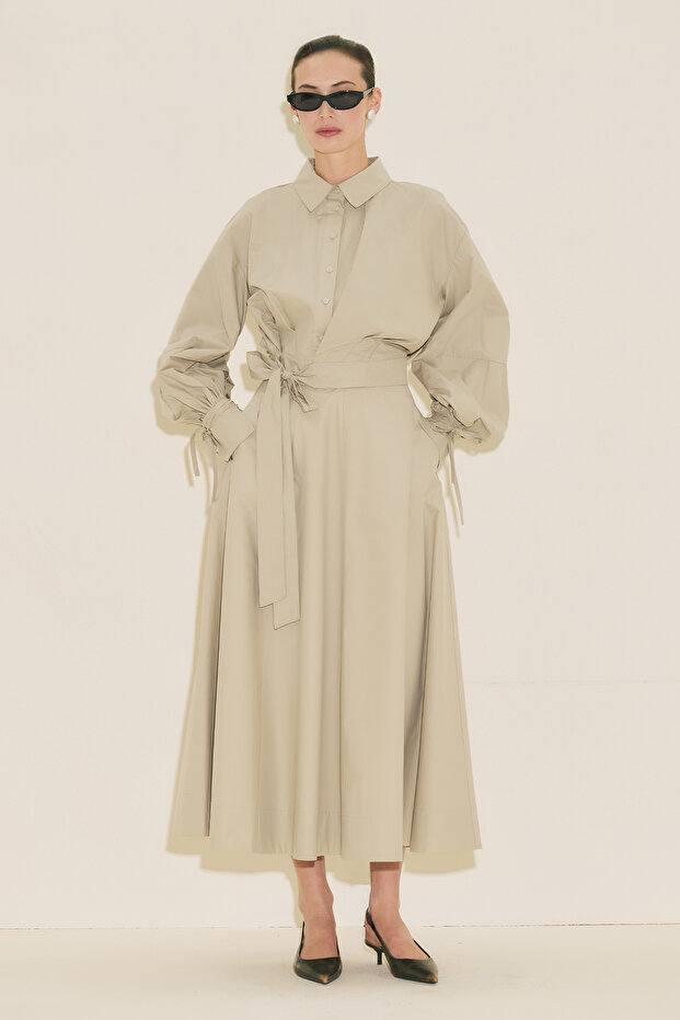 LABECA BAĞLAMALI GÖMLEK TAŞ - 2