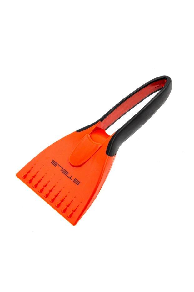 Stels windshield ice scraper with double insert handle