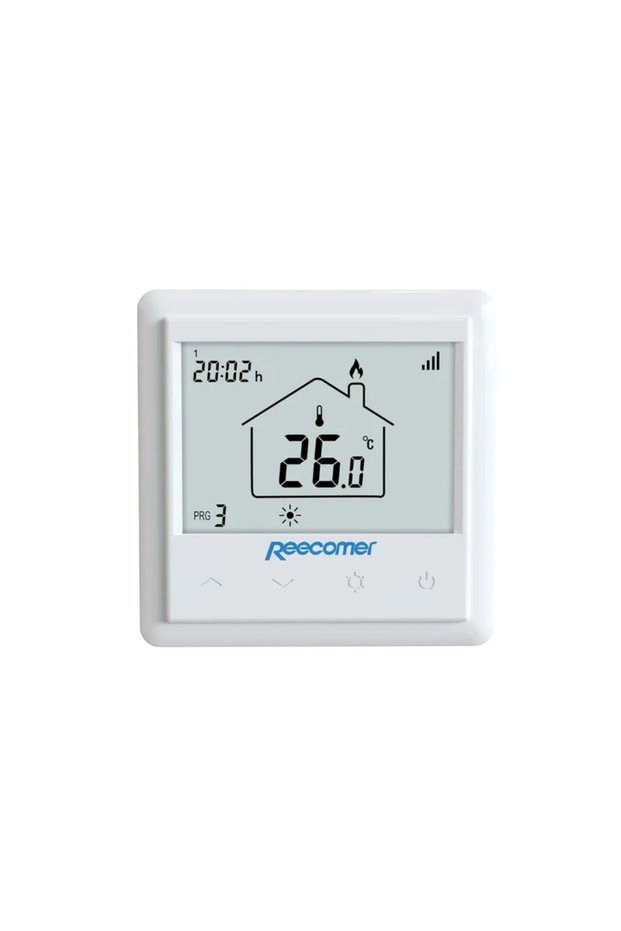Reecomer digital thermostat, programmable, wired, for underfloor heating